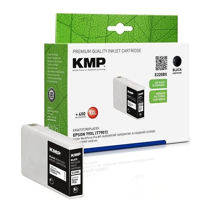 KMP E220BX schwarz Druckerpatrone kompatibel zu EPSON T7901XL