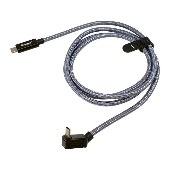 Equip Kabel USB-C3.2->C Gen2x2 PD240W St/St 1.00m schwarz