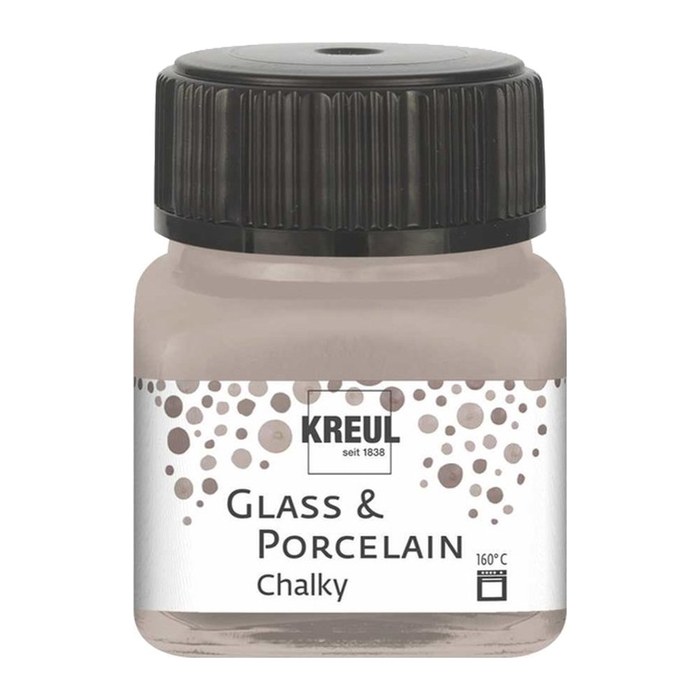 KREUL Chalky Porzellanfarben schwarz 20,0 ml