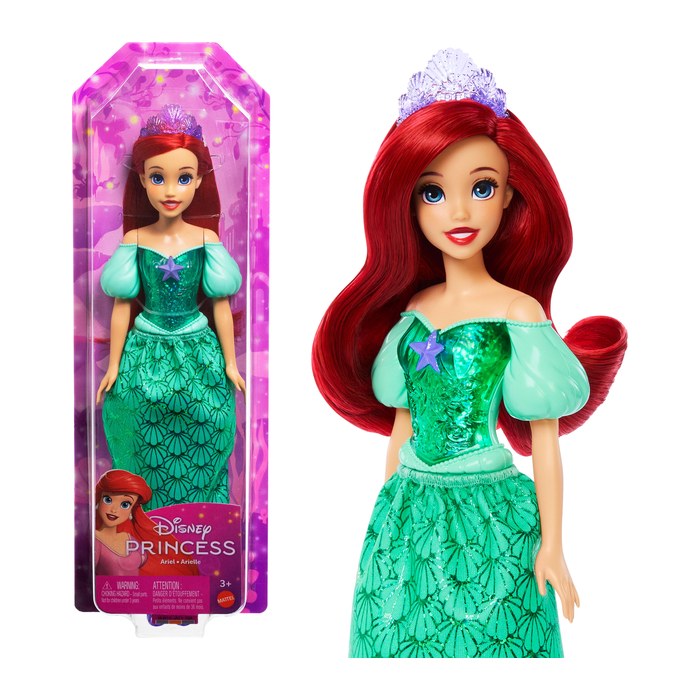 Mattel GAMES Ariel Disney Princess Puppe