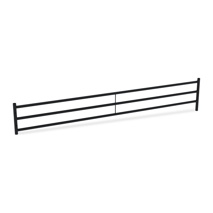 Absturzsicherung hinten – Doppelbett (Tiefschwarz) (Art.-Nr. MS10710938)