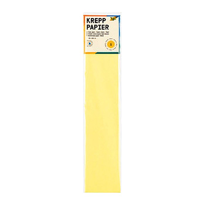 folia Krepppapier in Lagen gelb 32 g/qm 1 St.