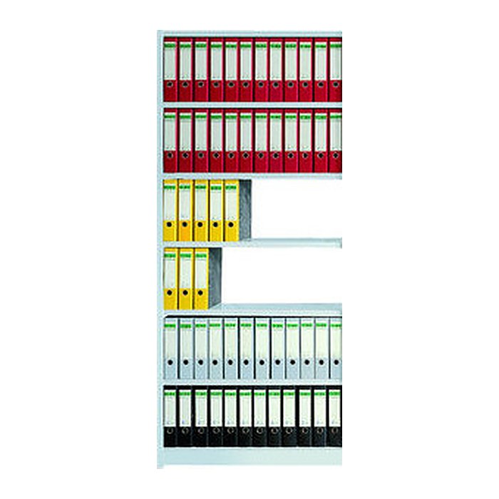 Kerkmann Anbauregal Progress 50945111 lichtgrau 96,0 x 30,0 x 225,0 cm