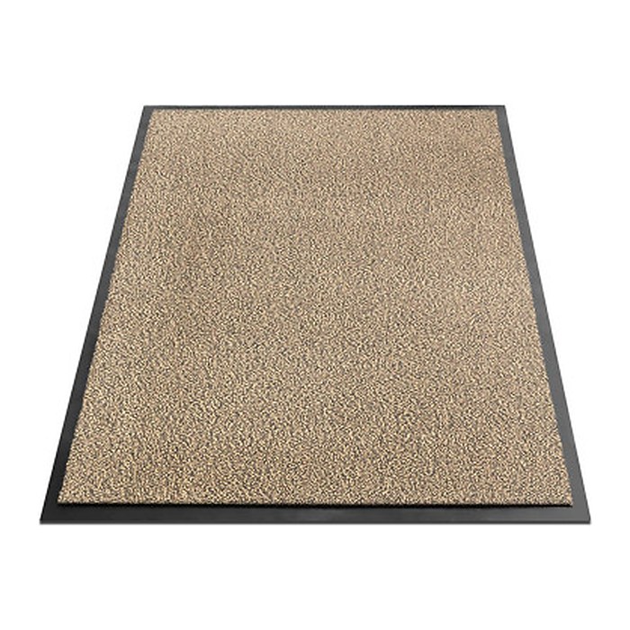 WESEMEYER Fußmatte Stanton ocker-schwarz 90,0 x 150,0 cm