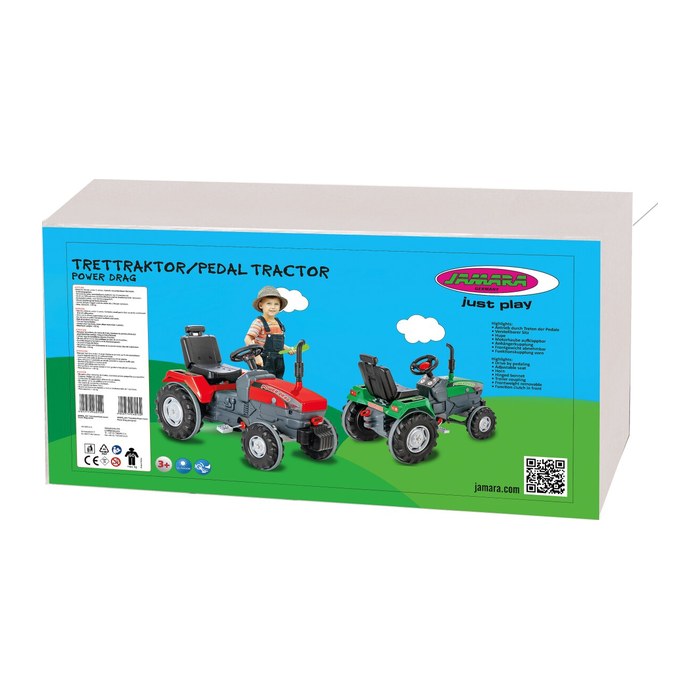 Jamara Trettraktor Power Drag grün 3+