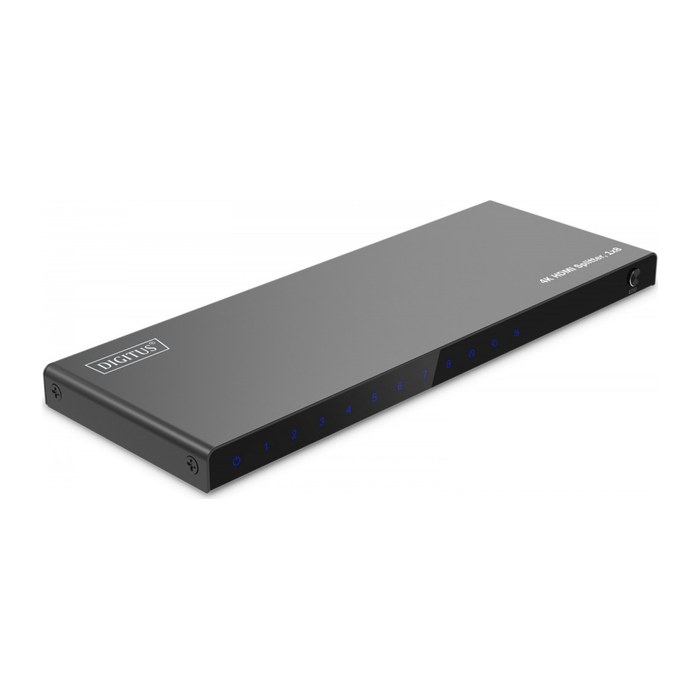 DIGITUS HDMI Splitter 1x8 4K/60Hz HDCP 2.3 EDID Control