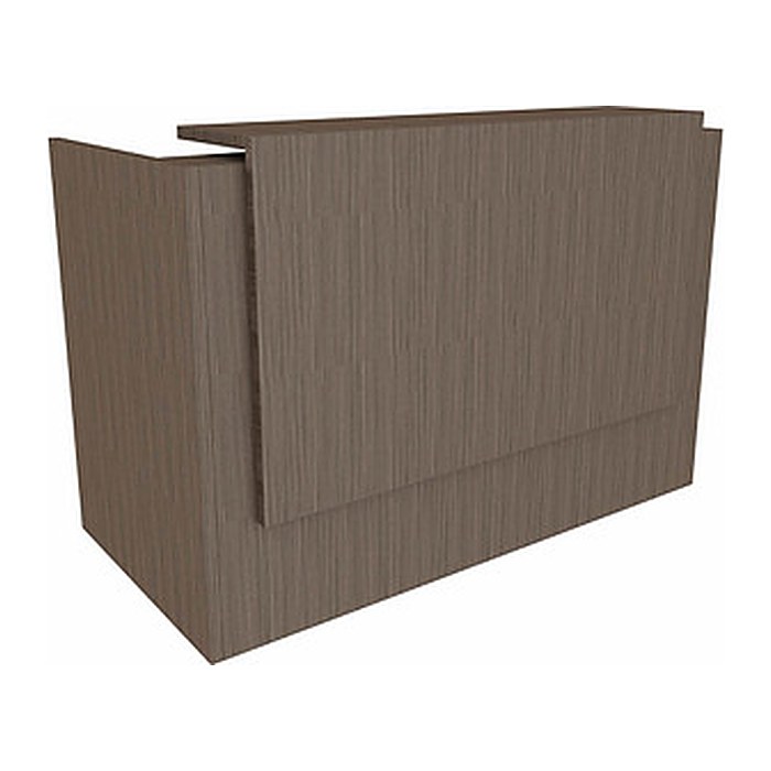 Quadrifoglio Empfangstheke gerade, eukalyptus 166,0 x 88,0 x 113,0 cm