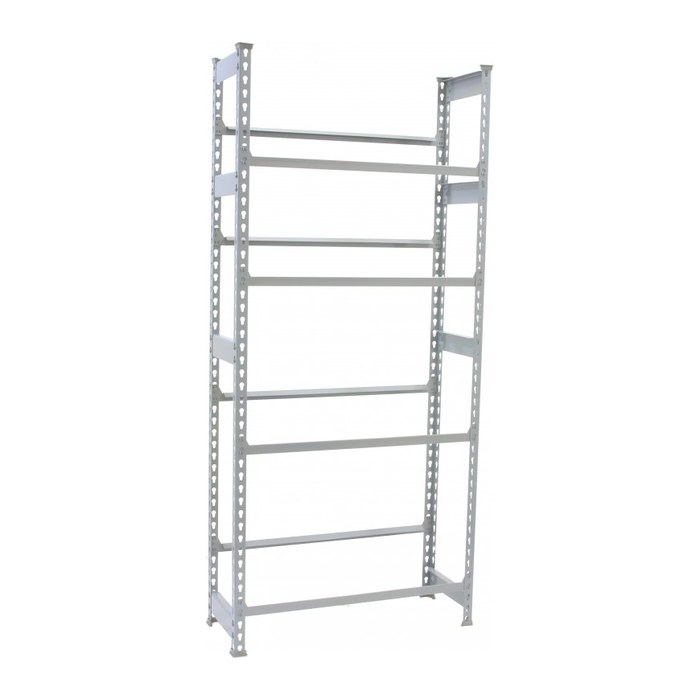 Simonrack Getränkekistenregal SIMONBOTTLE 8425437087844 grau 80,0 x 30,0 x 200,0 cm