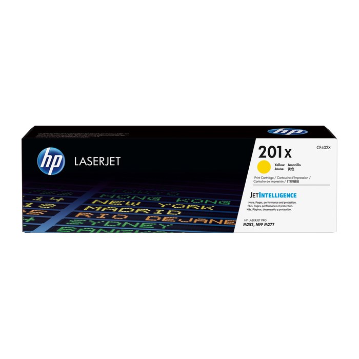 HP 201X (CF402X) gelb Tonerkartusche