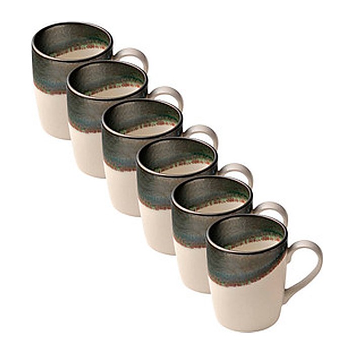 HEART & SOUL Kaffeebecher Perfect Match Avocado grün 0,25 l, 6 St.