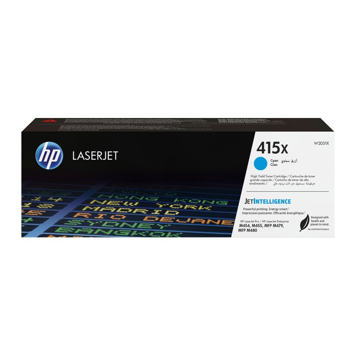 HP 415X (W2031X) cyan Tonerkartusche