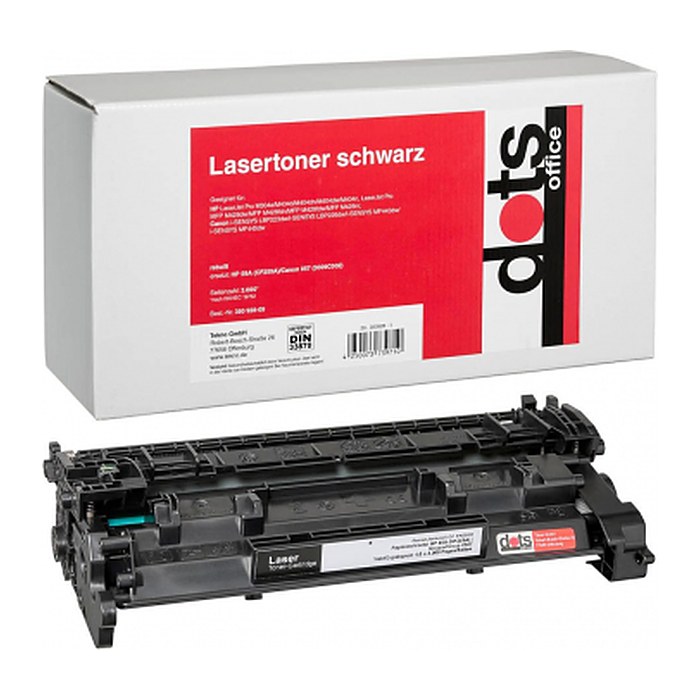 dots  schwarz Toner kompatibel zu HP 59A (CF259A)