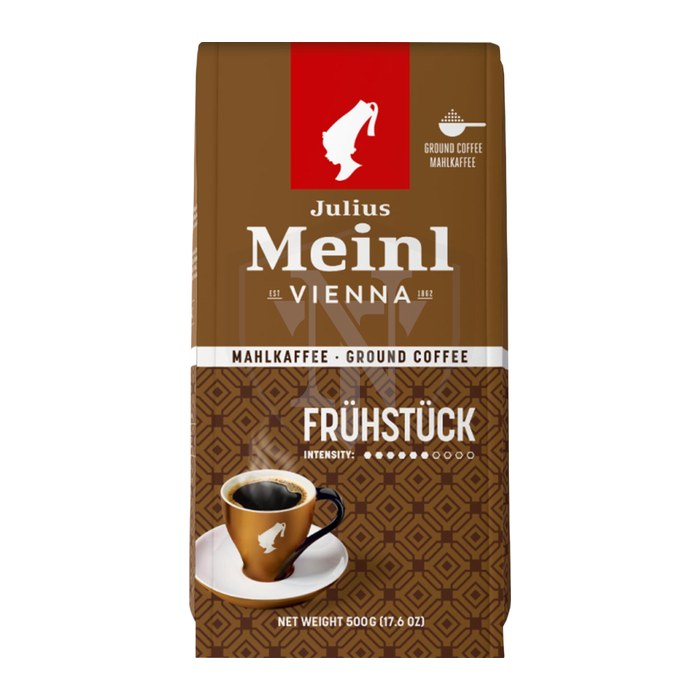 Julius Meinl Vienna Frühstück Kaffee, gemahlen, Arabica- und Robustabohnen 500 g