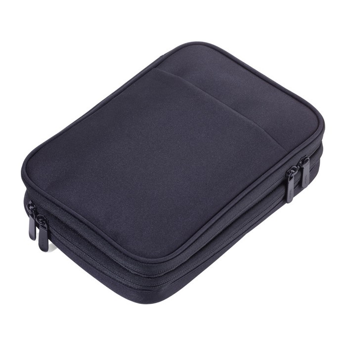 TROIKA Kabeltasche CONNECTED schwarz