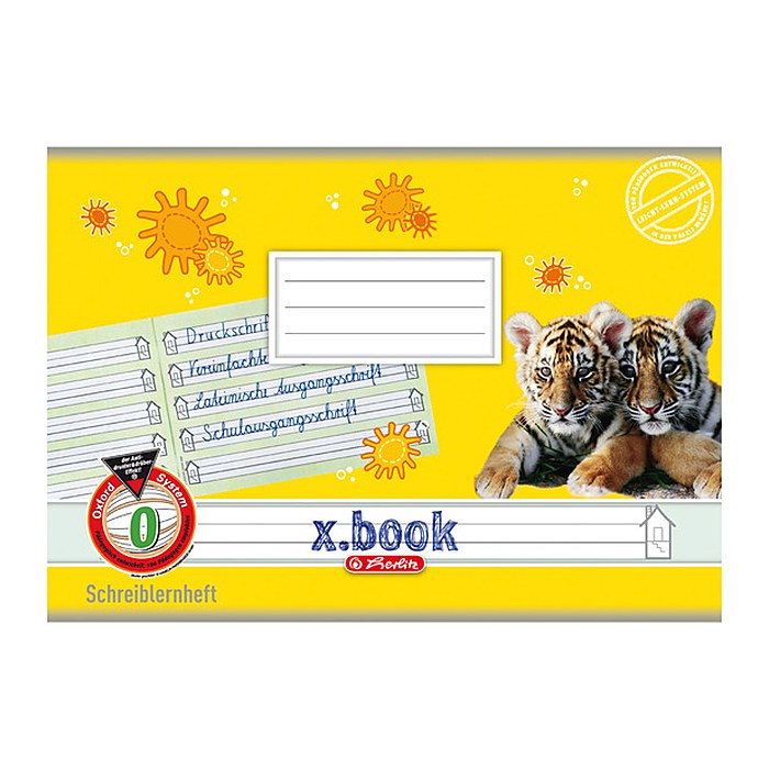 herlitz Schreiblernheft Hund Lineatur 0 liniert DIN A5 quer ohne Rand, 16 Blatt, 1 St.