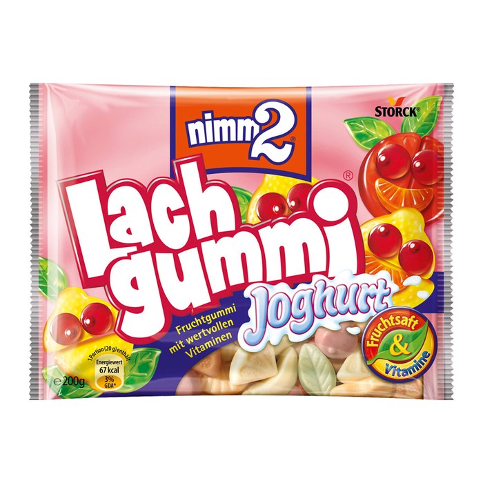 nimm2® Lachgummi Joghurt Fruchtgummi 200,0 g, 1 St.