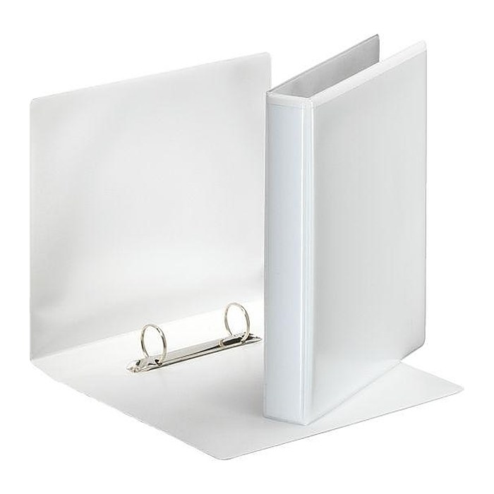 Esselte Präsentationsringbücher 2-Ringe weiß 4,6 cm DIN A5 hoch, 12 St.