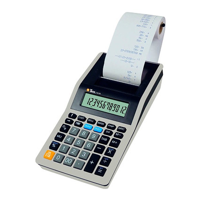 TWEN 110 PD Tischrechner druckend weiß/schwarz