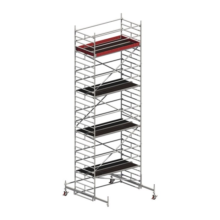 Layher Gerüst 1402 Uni Breit P2 max. Arbeitshöhe 9,38 m