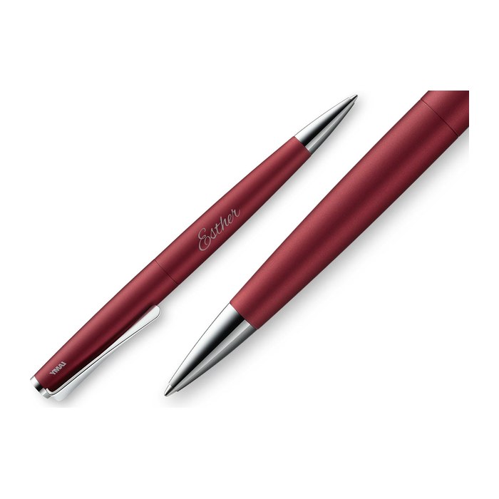 LAMY Kugelschreiber studio royalred matt, Schreibfarbe: schwarz, 1 St.