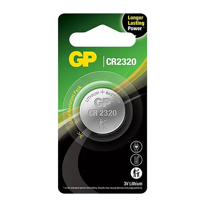 GP Knopfzelle CR2032 Lithium 3,0 V, 1 St.