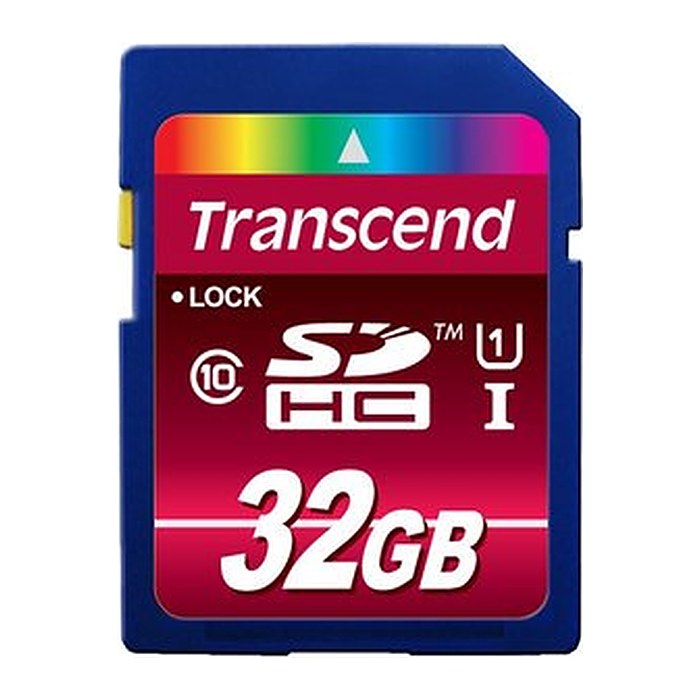 Transcend Speicherkarte, 32 GB, 1 St.