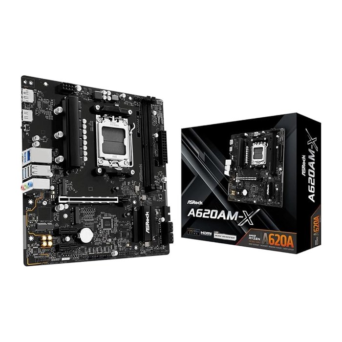 ASRock A620AM-X WiFi AM5 mATX HDMI/DP DDR5