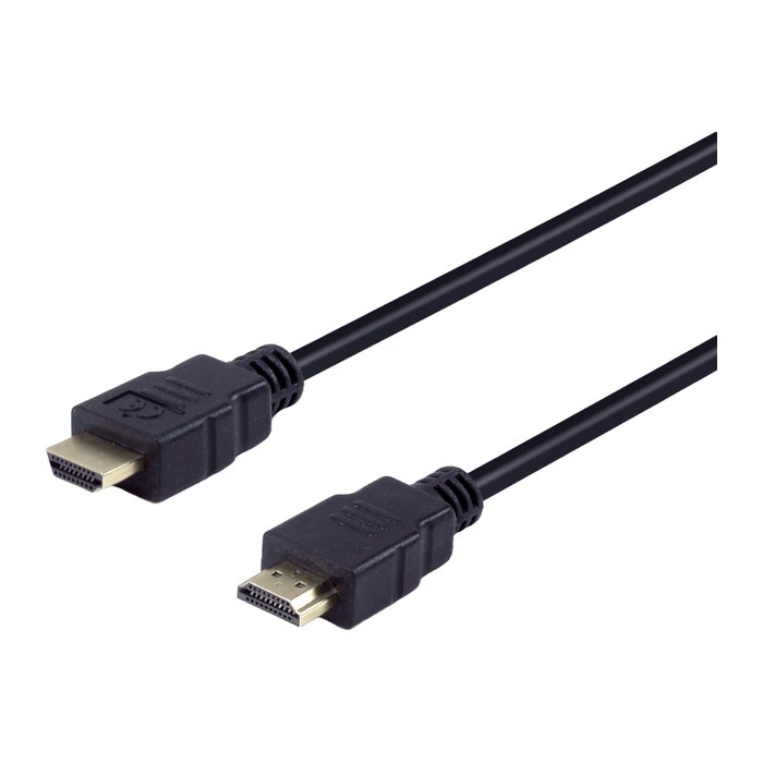 Equip HDMI HS Ethernet 2.0 18Gbps 4K/60Hz 0.50m schwarz