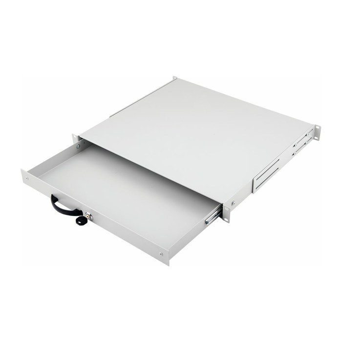 Equip 19" Schublade für Serverschränke abschl. 1U RAL7035