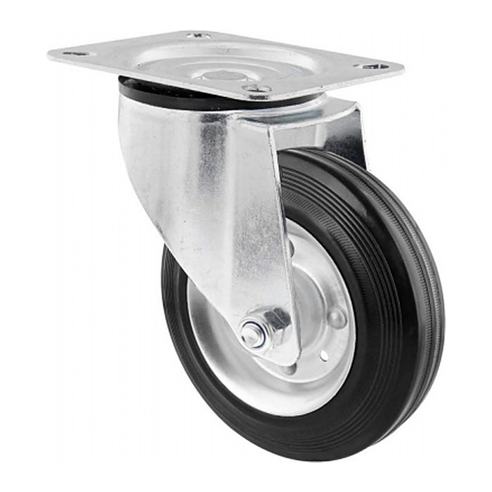 WAGNER® design yourself Transportgeräte-Lenkrolle RO 6184 silber