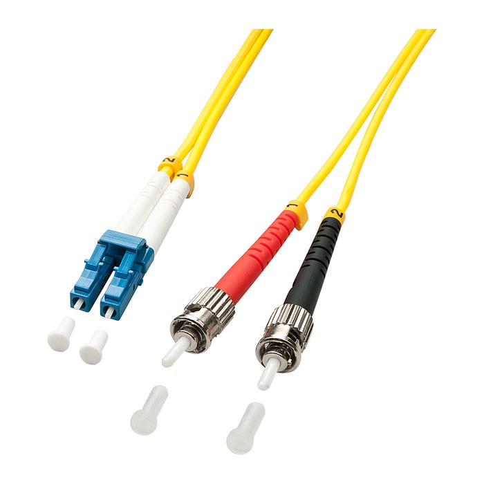 LINDY LWL-Duplexkabel LC/ST OS2 1m 9/125æm Singlemode