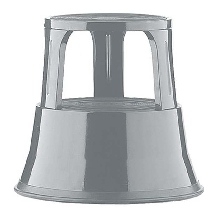 ALCO Rollhocker 895 grau Metall