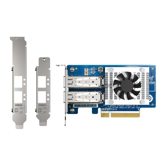 QNAP QXG-25G2SF-CX6 Netzwerkadapter PCIe 25GBE SFP28