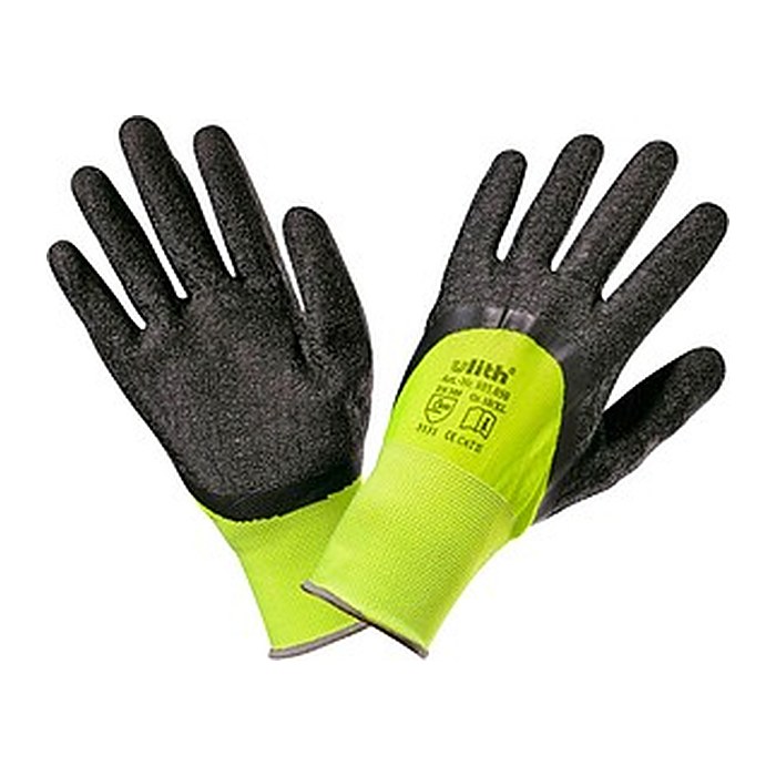 Ulith unisex Arbeitshandschuhe schwarz Größe 10, 1 Paar