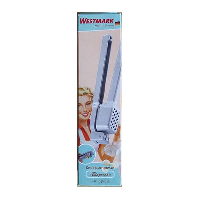 WESTMARK Knoblauchpresse Biopress Retro silber