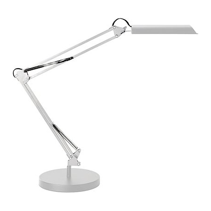 unilux SWINGO LED LED-Schreibtischlampe weiß 11 W