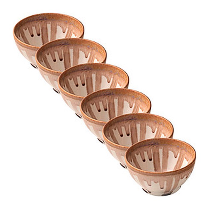 HEART & SOUL Schalen Perfect Match Oyster braun Ø 14,0 cm, 6 St.