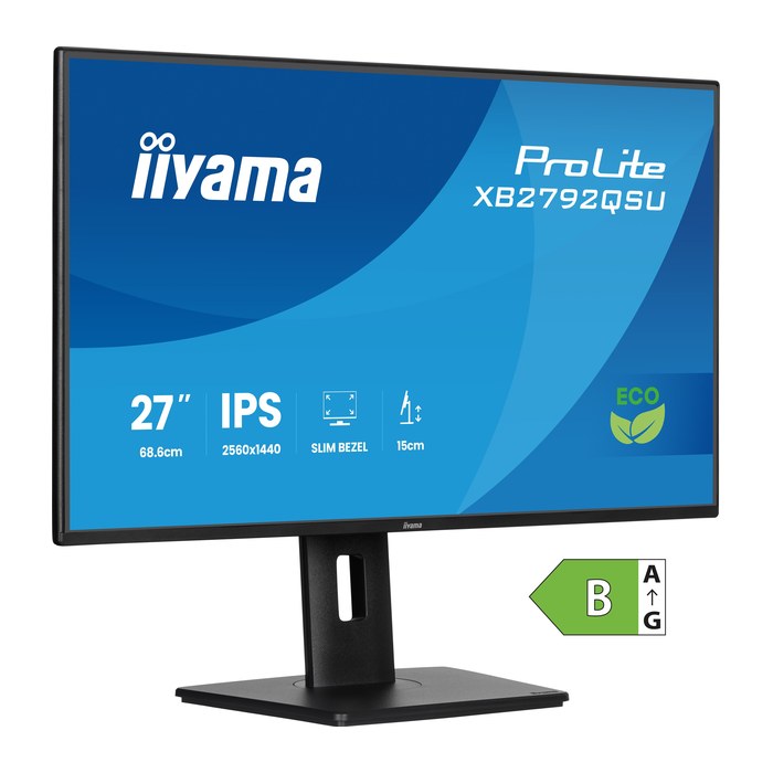 IIYAMA 68.6cm (27") XB2792QSU-B1 16:9 HDMI+DP+2xUSB IPS