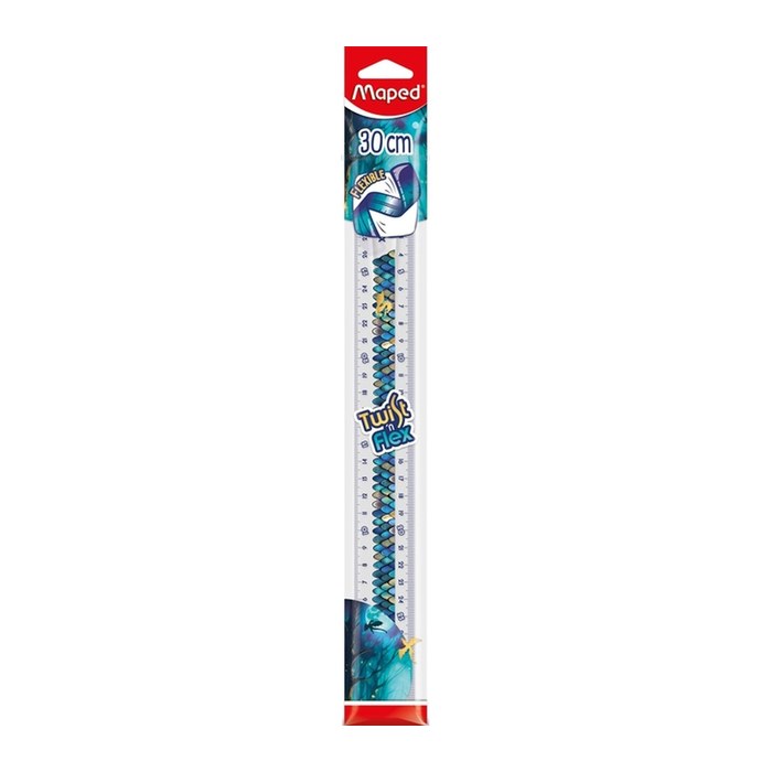 maped Lineal TWIST´n FLEX DRAGON 30,0 cm, bunt/transparent