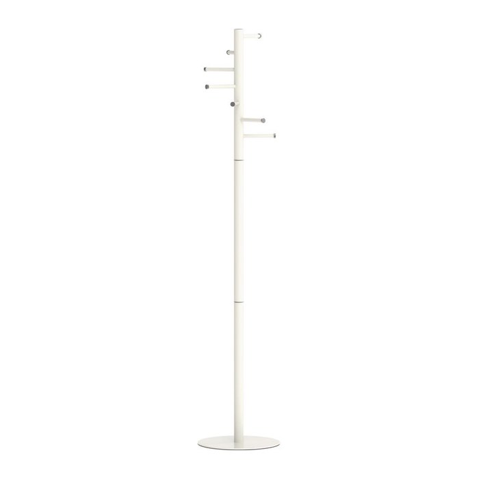 MAUL Kleiderständer Caurus 9406202 weiß Metall 8 Haken 35,0 x 177,0 cm, 1 St.