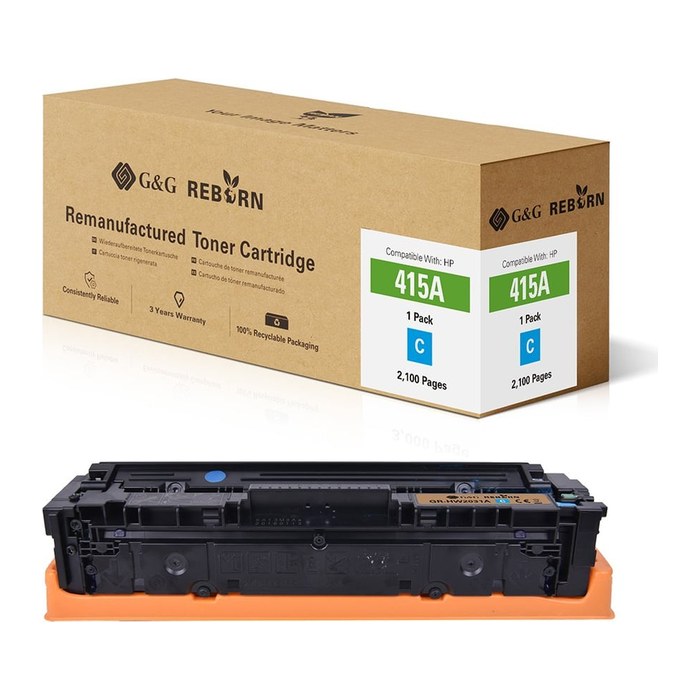 G&G Reborn-Toner kompatibel mit HP 415A/ W2031A