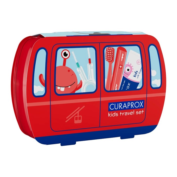 CURAPROX Zahnbürste KIDS Travel-Set, 1 Set