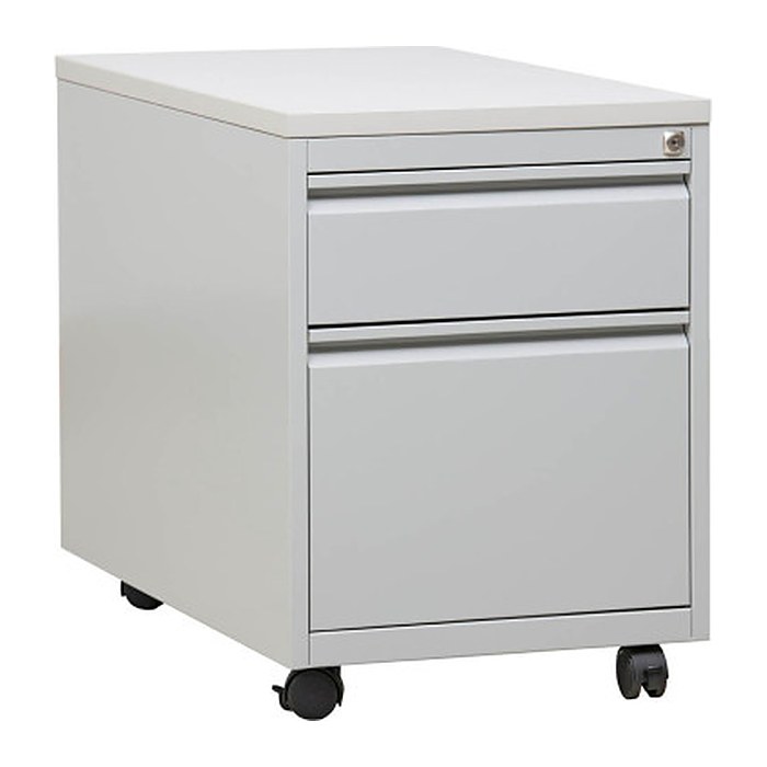 Gürkan Rollcontainer lichtgrau 2 Auszüge 46,0 x 79,0 x 62,0 cm