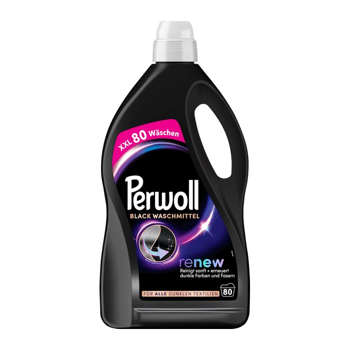 Perwoll BLACK renew Waschmittel flüssig, 4 l