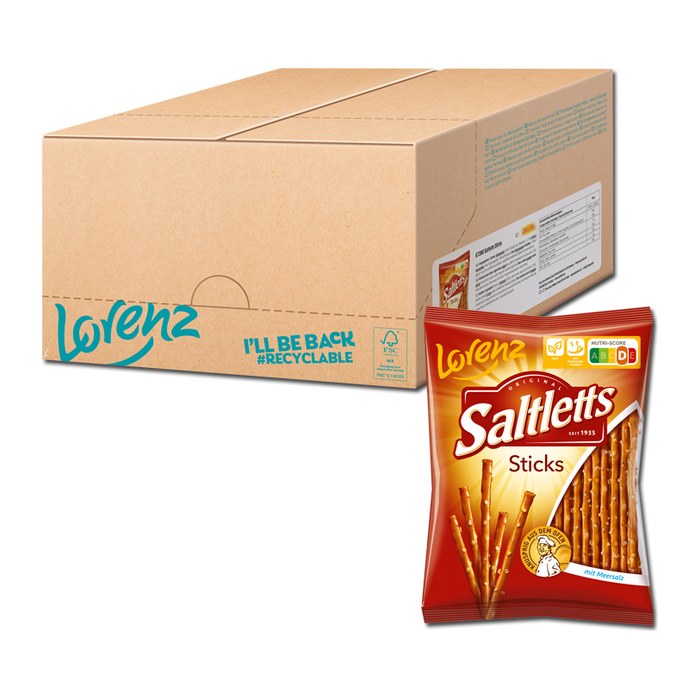 Saltletts Sticks Classic Salzstangen 1,8 kg, 24 St.