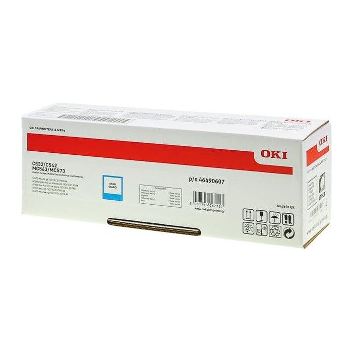 OKI 46490607  cyan Toner