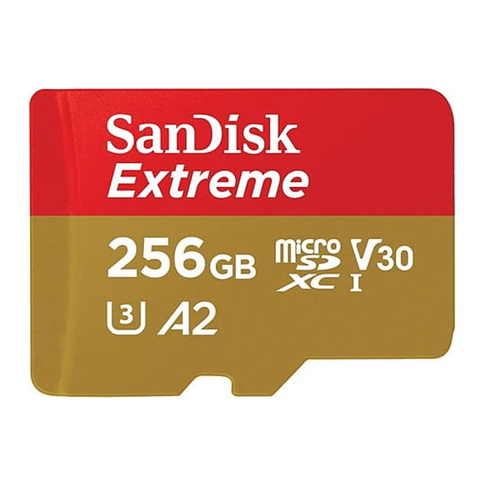 SanDisk Speicherkarte microSDXC-Card Extrem, 256 GB, 1 St.