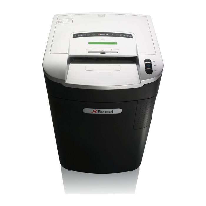 Rexel Mercury RLM20 Aktenvernichter mit Partikelschnitt P-4, 4 x 40 mm, bis 20 Blatt, schwarz