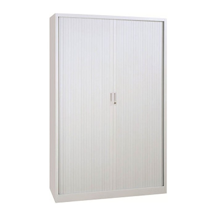 Gürkan Rollladenschrank lichtgrau 4 Fachböden 100,0 x 40,0 x 180,0 cm