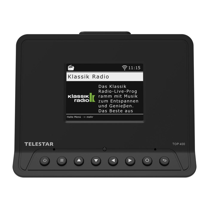TELESTAR TOP 400 Schwarz Multifunktionsradios HiFi-Adapter